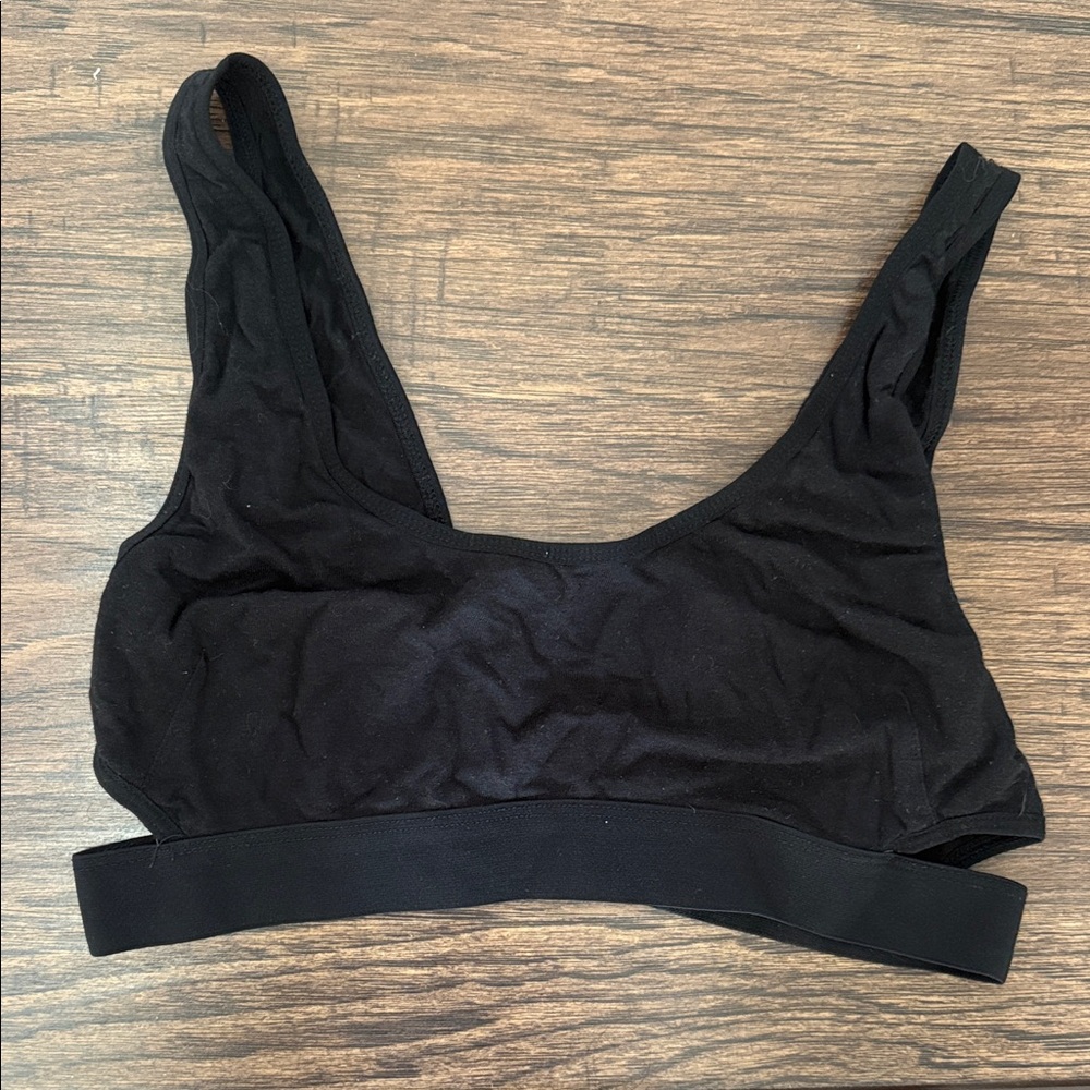 Richer Poorer Black Bandeau Bralette